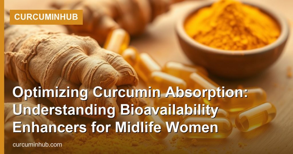 Optimizing Curcumin Absorption: Understanding Bioavailability Enhancers for Midlife Women - CurcuminHub
