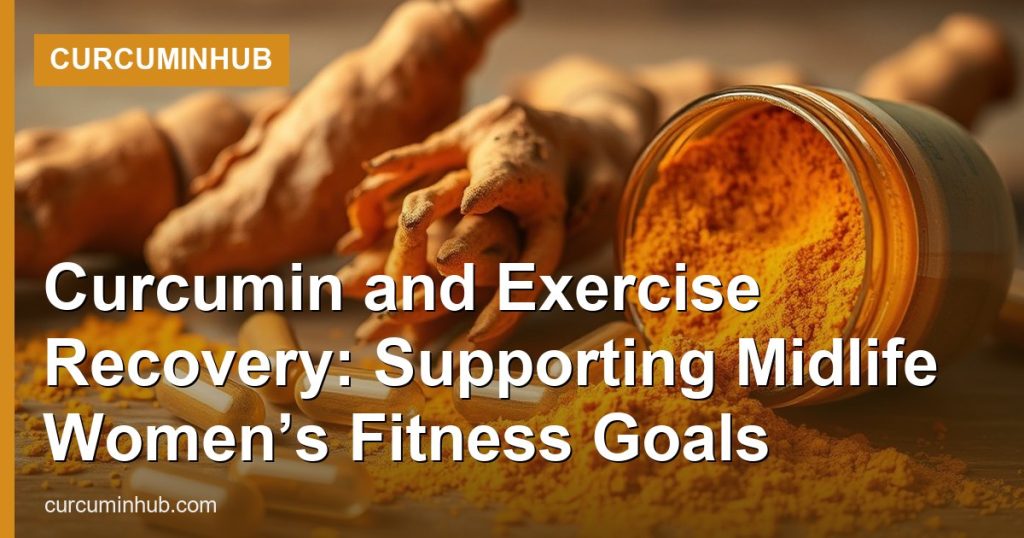 Curcumin and Exercise Recovery: Supporting Midlife Women’s Fitness Goals - CurcuminHub