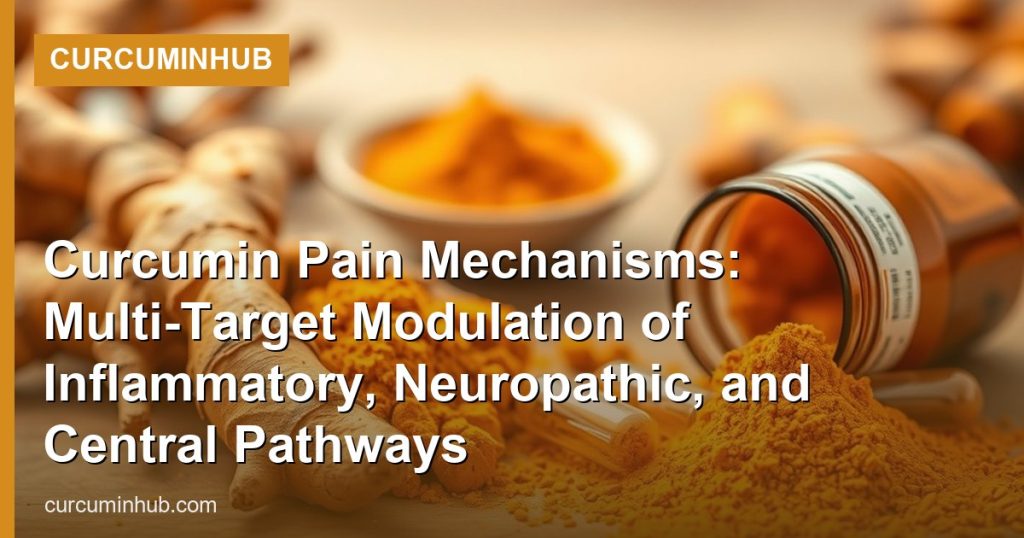 Curcumin Pain Mechanisms: Multi-Target Modulation of Inflammatory, Neuropathic, and Central Pathways - CurcuminHub