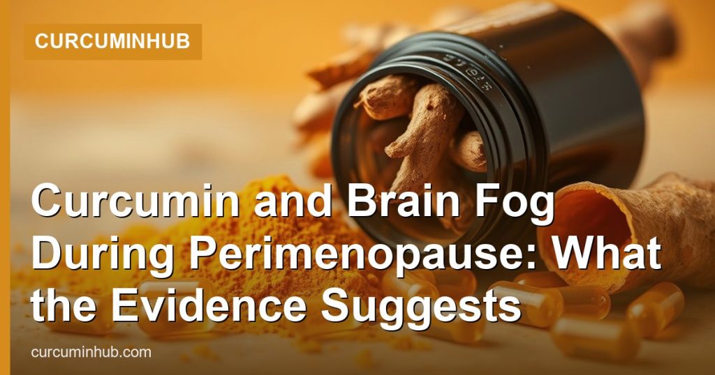 Curcumin and Brain Fog During Perimenopause: What the Evidence Suggests - CurcuminHub