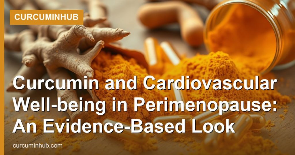 Curcumin and Cardiovascular Well-being in Perimenopause: An Evidence-Based Look - CurcuminHub