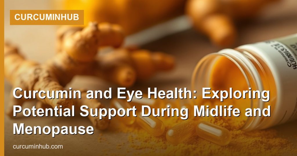 Curcumin and Eye Health: Exploring Potential Support During Midlife and Menopause - CurcuminHub