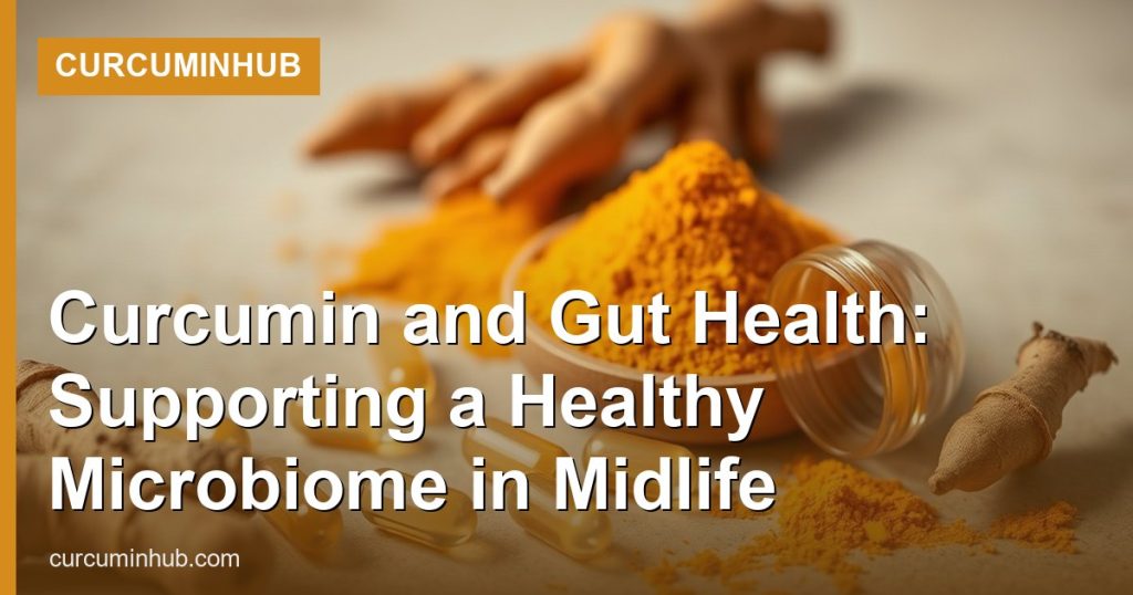Curcumin and Gut Health: Supporting a Healthy Microbiome in Midlife - CurcuminHub