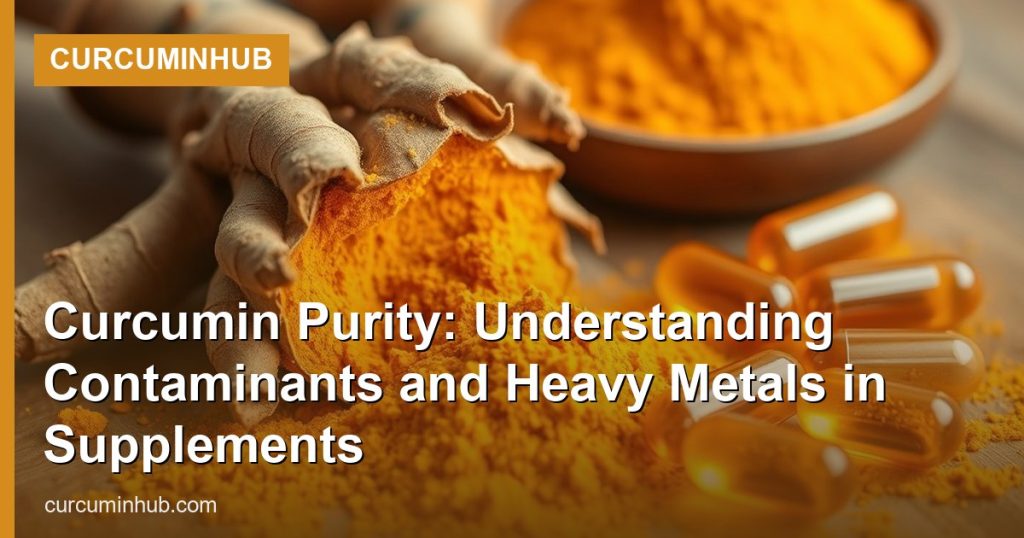 Curcumin Purity: Understanding Contaminants and Heavy Metals in Supplements - CurcuminHub