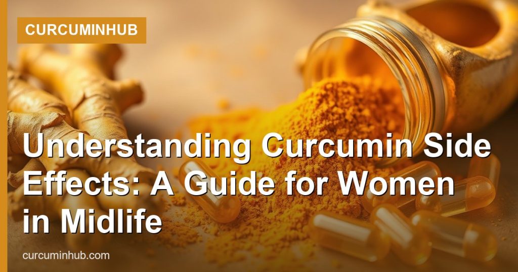 Understanding Curcumin Side Effects: A Guide for Women in Midlife - CurcuminHub