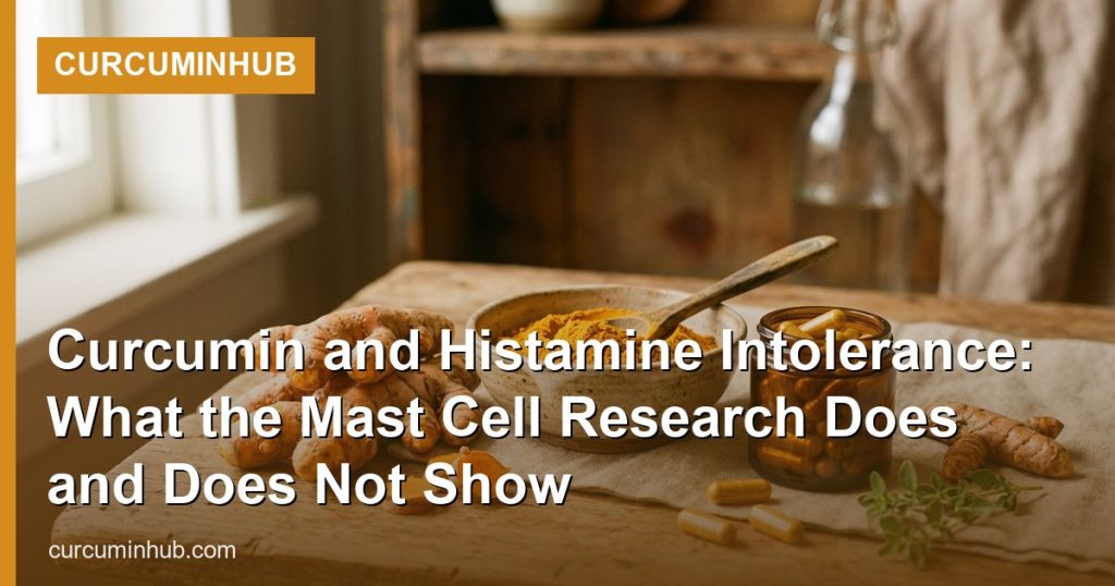 Curcumin and Histamine Intolerance: What the Mast Cell Research Does and Does Not Show - CurcuminHub