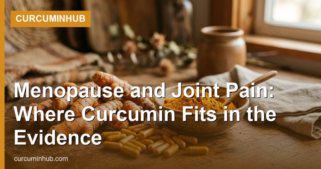 Menopause and Joint Pain: Where Curcumin Fits in the Evidence - CurcuminHub